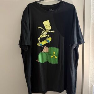 The Simpsons Bart skate T Shirt